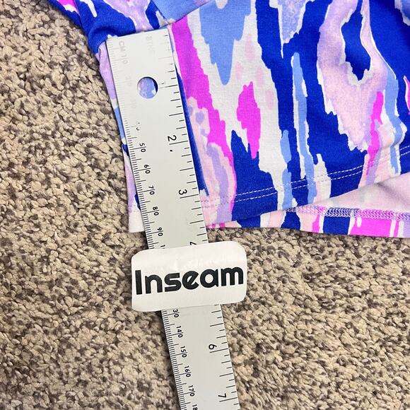 Lilly Pulitzer Women’s M Amethyst Klea Cold Shoulder Romper Boho Resort Tropical - Picture 10 of 11